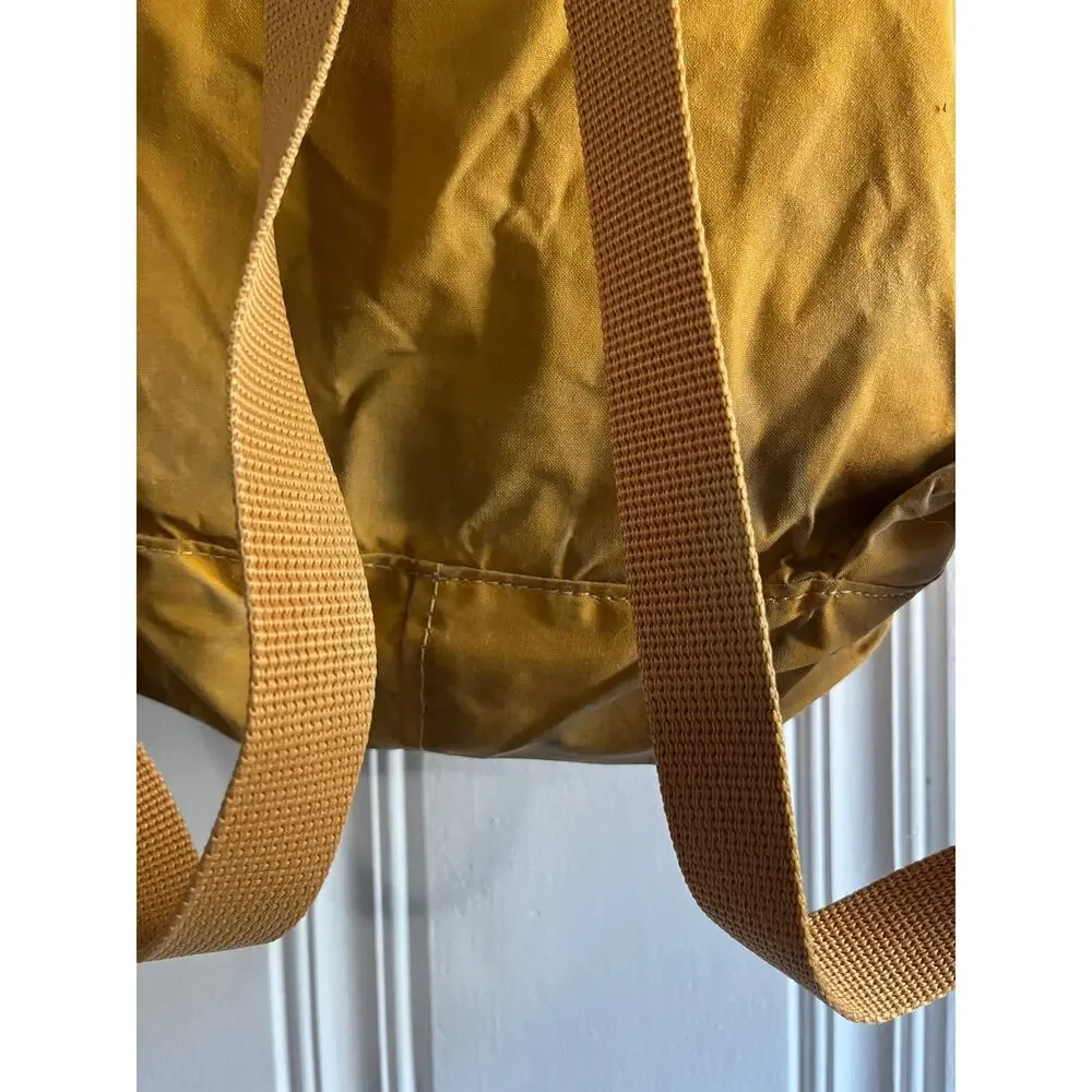 Fjallraven kanken pack yellow